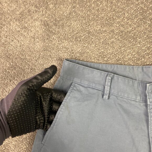 Flint And Tinder 365 Chino Shorts Men's 29 Blue Stretch Walking Hiking Outdoor - Picture 4 of 12